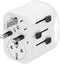 Gembird Universele Reisadapter - 15W - Geaard - Wit