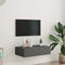 vidaXL - Tv-meubel - met - LED-verlichting - 60x35x15,5 - cm - grijs