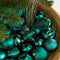House of Seasons - Kerstballen Set - Onbreekbaar - Ø7 cm - Petrol (60 stuks)