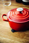 Le Creuset Signature Braadpan - Ø 30 cm - 8,4 Liter - Gietijzer - Kersenrood