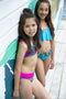 Just Beach Meisjes Bikini - Maat 176 - Mandala print met franjes - Boho Mandala