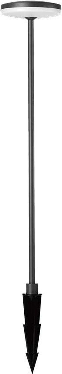 V-TAC VT-1160-A Buitenverlichting - Tuinspikes - IP65 - Antraciet behuizing - 12 Watt - 1135 Lumen - 3000K