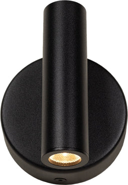 Atmooz - Wandlamp Pino - Zwart - Spot - Wandspot - Geïntegreerd LED