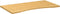 Bureaublad 100x60x2,5 cm bamboe