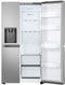 LG GSLC40PYPE - Amerikaanse koelkast - 635 liter - Ice & Water dispenser - Prime Silver