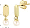 Marie Celeste oorhangers - Parel - 14k Geelgoud - (3)