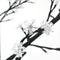 vidaXL - Kerstboom - 200 - LED's - koudwit - licht - kersenbloesem - 180 - cm