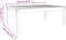 vidaXL Tuintafel 121x82,5x45 cm massief grenenhout grijs
