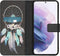 iMoshion Hoesje Geschikt voor Samsung Galaxy S21 Plus Hoesje Met Pasjeshouder - iMoshion Design Softcase Bookcase - Meerkleurig / Dreamcatcher