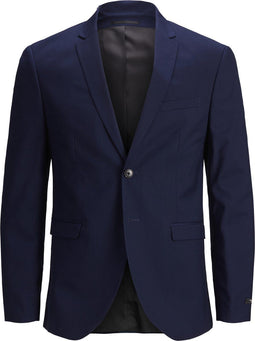 JACK&JONES JPRFRANCO BLAZER NOOS - Heren Blazer - Super slim fit - Medieval Blue