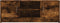 vidaXL - Tv-meubel - 102x30x37,5 - cm - bewerkt - hout - gerookt - eikenkleurig