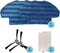 Gologi GO26 - Reserveonderdelen Set - 2x Dweildoeken 2x Zijborstels 2x HEPA filters (6 stuks)