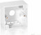 Equip 761302 Back Box for Face Plate 761301 pure white