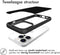 imoshion Hoesje Geschikt voor iPhone 14 Pro Hoesje Shockproof - imoshion Rugged Hybrid Carbon Case - Zwart