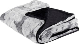 KOSI - Plaid - Grijs - 150 x 200 cm - Polyester