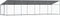 vidaXL - Hondenhok - met - dak - en - deur - 8x2x2 - m - gegalvaniseerd - staal - grijs