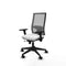 Piqueras y Crespo 3D066N0 - Bureaustoel - Verstelbare hoogte met armleuning - Wit