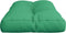 vidaXL - Palletkussen - 70x40x12 - cm - stof - groen