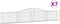 vidaXL - Schanskorven - 7 - st - gewelfd - 400x30x60/80 - cm - ijzer