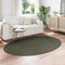 vidaXL - Vloerkleed - 'HUARTE'Bosgroen - 140x200 - cm - Ovaal
