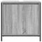 vidaXL - Badkamerkast - wastafelkast - 60x34,5x60 - cm - grijs - sonoma