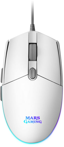Mars Gaming MMG - Draadloze Gaming Muis - 3200dpi - Wit