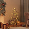 vidaXL - Kerstdecoratie - kerstboom - 60 - cm - metaal - zwart