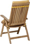 Madison Tuinstoelkussen Universeel Hoog | Outdoor Botanic Yellow | 120x50cm