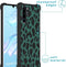 iMoshion Hoesje Geschikt voor Huawei P30 Pro Hoesje Met Koord - iMoshion Design Hoesje met Koord - Zwart / Meerkleurig / Groen / Panther Illustration
