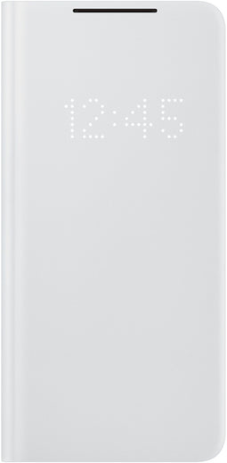 Samsung EF-NG996 - Smart LED View Hoesje - Antibacteriële coating - Grijs