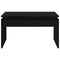 vidaXL - Salontafel - Zwart - Eiken - 68x38x50 - cm - Samengesteld - Hout