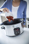 Russell Hobbs MaxiCook - Slowcooker 6L - Digitale timer 3 temperatuurinstellingen - Zilver