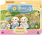 Sylvanian Families 5736 Tuinierenset Bloemen Hangoorkonijn Broer& Zus- 2 fluweelzachte speelfiguren