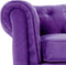 CHESTERFIELD - Woonkamerset - Paars - Fluweel