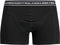 Jack&Jones 3P - Basic Heren Boxershorts - Elastische band met logo - Zwart Donkerblauw Bordeaux (3-pack)