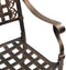 vidaXL - Tuinstoelen - 2 - stuks - in - bronzen - gietaluminium