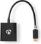Nedis CCBP64850AT02 - USB-C naar VGA Adapter - 20cm - Grijs