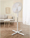 SILVERCREST Staande ventilator 45W - 3 standen - Instelbare kantelhoek - Verstelbare hoogte (105-125 cm)
