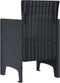 vidaXL - tuinstoelen - met - kussens - 2 - stuks - Anthraciet - Poly - Rattan