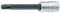 Gedore 1394215 - Dopsleutel-schroevendraaier 3/8 - voor inwendige TORX® schroeven - lengte 94 mm