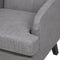 ALTA - Chesterfield fauteuil - Grijs - Polyester