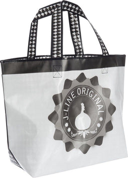 J-Line Zak Original J-Line Kip Plastiek Wit/Zwart 40,5X40x19,5Cm