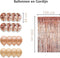 Happy Goods Bride to Be - Vrijgezellenfeest Versiering - 38 Stuks - Rosé Goud (38 stuks)