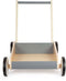 Small Foot - Houten Loopwagen Grijs