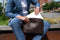 Chesterfield Glenn Leren Laptopsleeve - 15,4 inch - Bruin