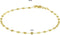 Marie Celeste - Schakelarmband 2 mm 18 cm - 14 karaat goud