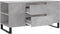 vidaXL - Salontafel - 102x44,5x50 - cm - bewerkt - hout - betongrijs
