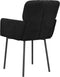 vidaXL - Eetkamerstoelen - 2 - st - fluweel - zwart