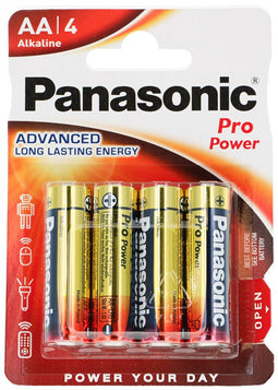 Panasonic LR6PPG - Alkaline Batterijen - Hoogwaardige kwaliteit - 4 stuks