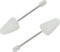 vidaXL - Schoenspanners - 5 - paar - EU - 38-44 - kunststof - wit
